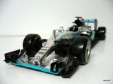 BBURAGO 1:18 Mercedes Benz F1 W07 Hybrid